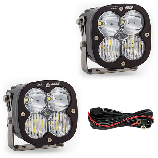 Jeep JL/JT Rubicon Steel Bumper LED Light Kit XL 80 Baja Designs - 447669