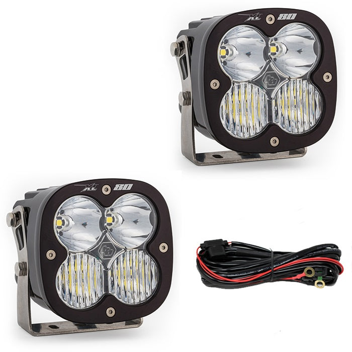 Jeep JL/JT Rubicon Steel Bumper LED Light Kit XL 80 Baja Designs - 447669