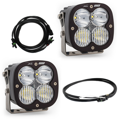 Jeep JL/JT Rubicon Steel Bumper LED Light Kit XL 80 w/Upfitter Baja Designs - 447669UP