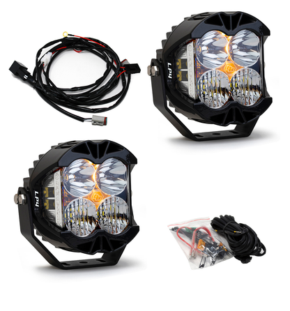 Jeep JL/JT Rubicon Steel Bumper LED Light Kit LP4 Baja Designs - 447672