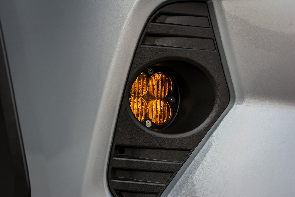 12 - 2021 Rav4 Fog Pocket Kit Squadron Sport Baja Amber Wide Cornering Baja Designs - 447677