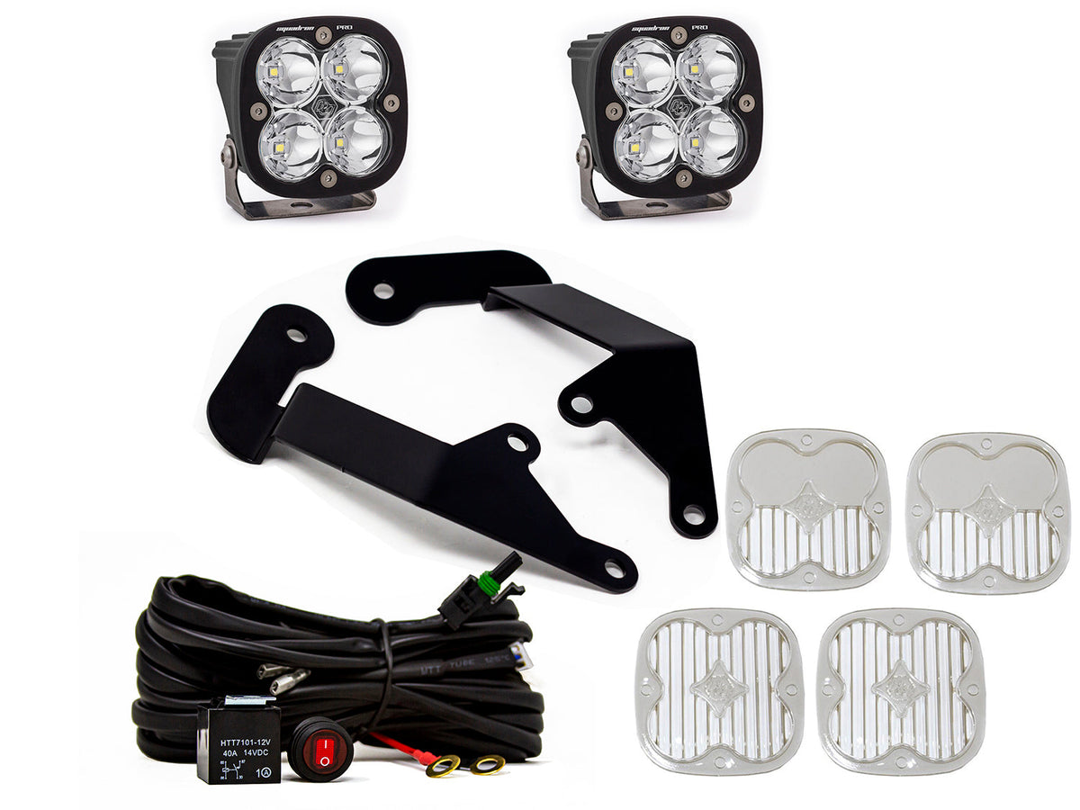 Ford Bronco Sport A-Pillar Kit Squadron Sport Clear Baja Designs - 447687