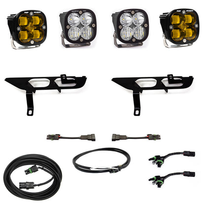 Ford, F150, (21-On), FPK, SAE Baja Amber/Sport DC, Up w/o DRL Baja Designs - 447698UP