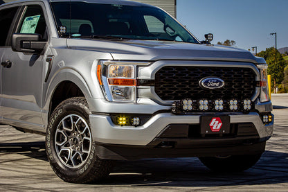 Ford, F150, (21-On), FPK, SAE Baja Amber/Sport DC, Up w/o DRL Baja Designs - 447698UP
