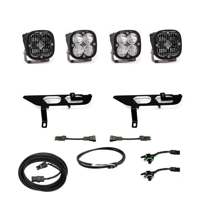 Ford, F150, (21-On), FPK, SAE Clear/Pro DC, Up w/o DRL Baja Designs - 447699UP