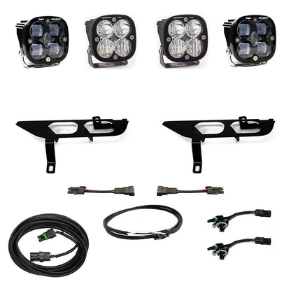 Ford, F150, (21-On), FPK, SAE Clear/Pro DC, Up w/o DRL Baja Designs - 447699UP