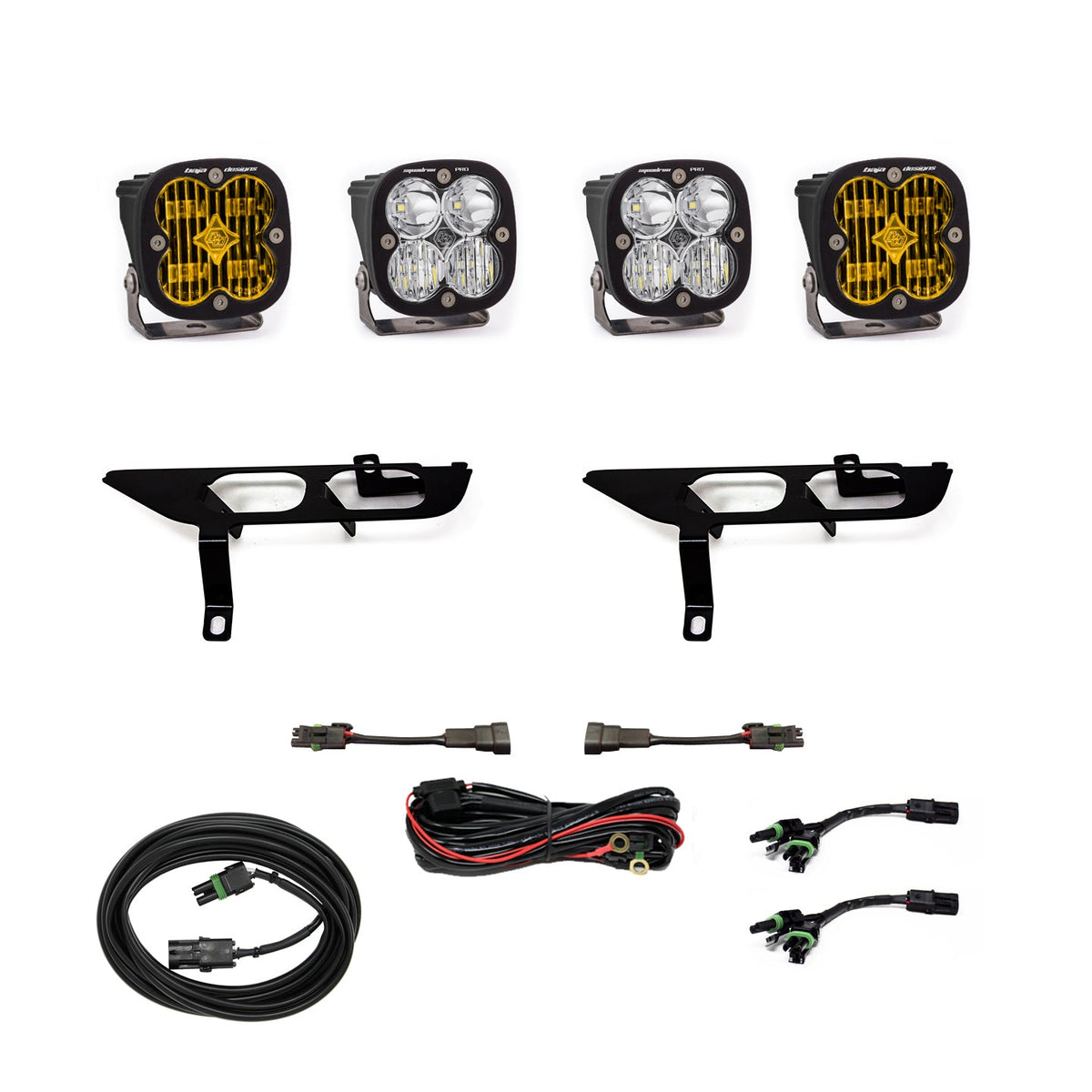 Ford, F150, (21-On), FPK, SAE Baja Amber/Pro DC w/o DRL Baja Designs - 447700