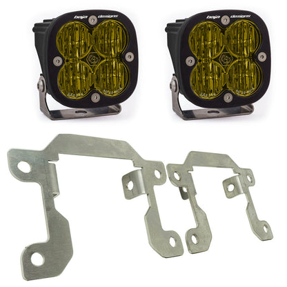 Ford, Ranger (19-On), Fog Pocket Kit, Squadron SAE Baja Amber - 447716