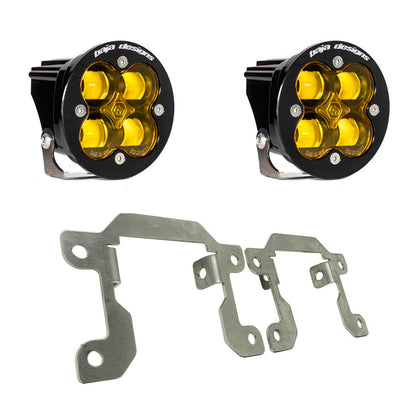 Ford, Ranger (19-On), Fog Pocket Kit, Squadron SAE Baja Amber - 447716