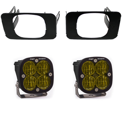 Super Duty Fog Lights SAE Baja Amber FPK 17-18 F-150 Baja Designs - 447718