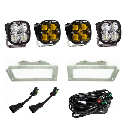Ram 2500/3500 Fog Lights SAE Fog Pocket Kit Baja Amber FPK 10-18 RAM 1500 09-12 Ram 2500/3500 Baja Designs - 447719