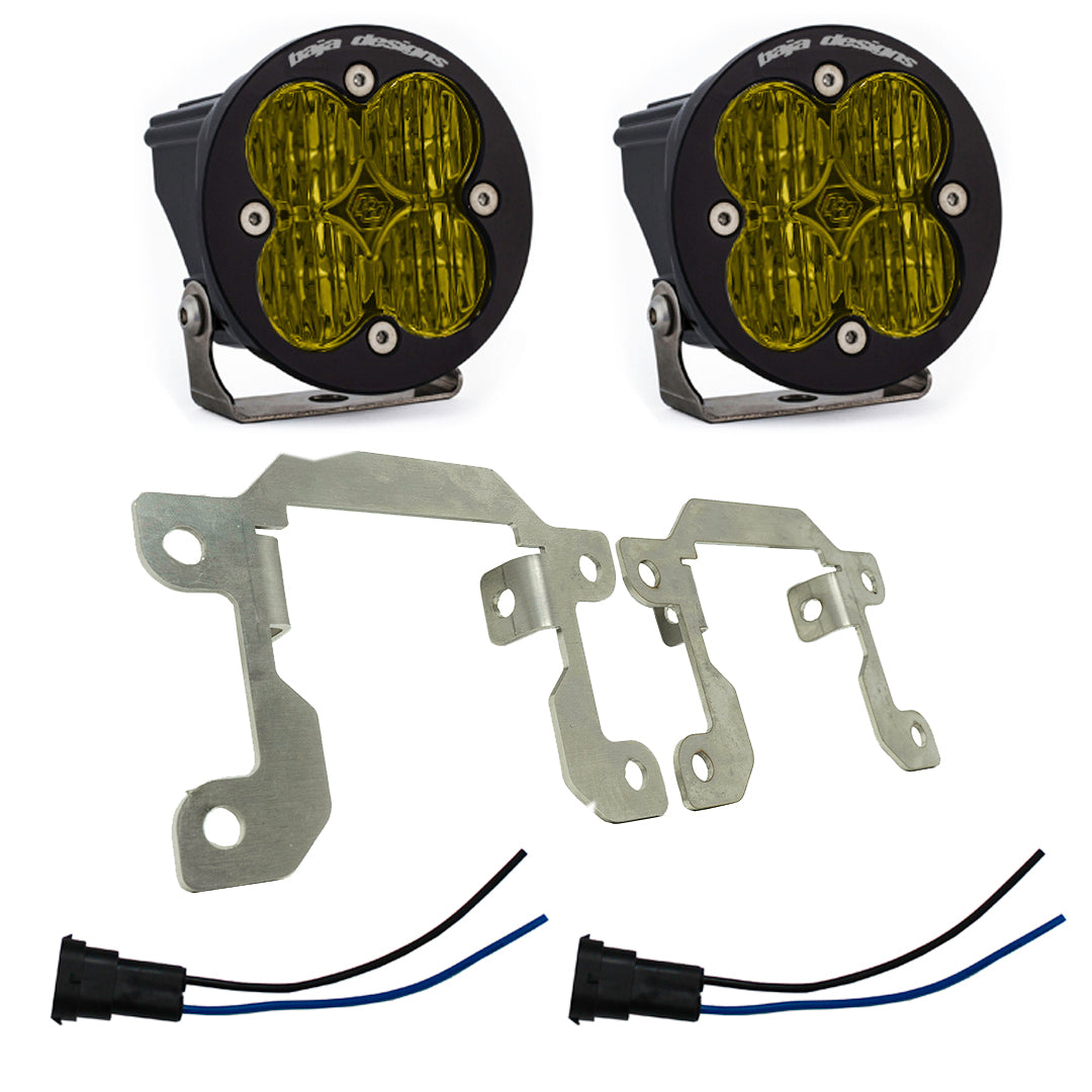 Fog Pocket Kit SAE Squadron Amber Ford/Subaru Baja Designs - 447725