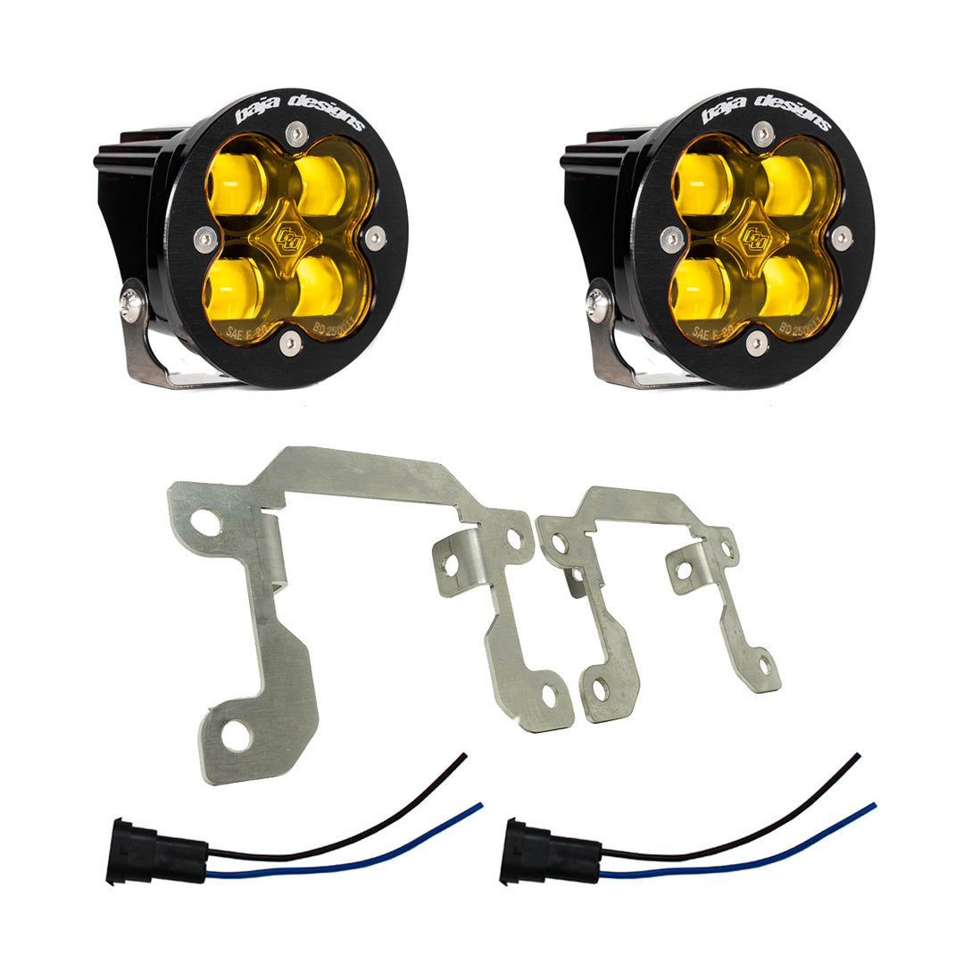 Fog Pocket Kit SAE Squadron Amber Ford/Subaru Baja Designs - 447725
