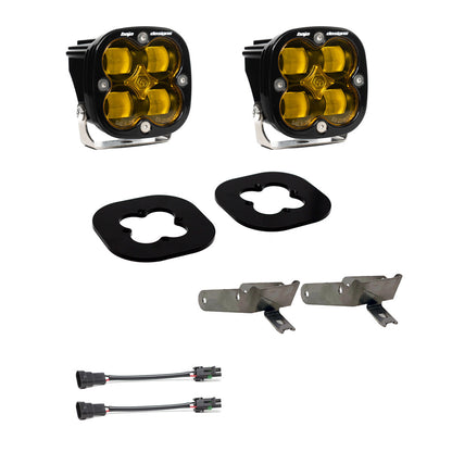 Ford Super Duty (11-16) Fog Pocket Kit SAE Amber Baja Designs - 447731