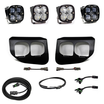 Ford Super Duty (20-22) Fog Lights Dual FPK SAE/Pro DC Baja Designs w/Upfitter Baja Designs - 447736UP