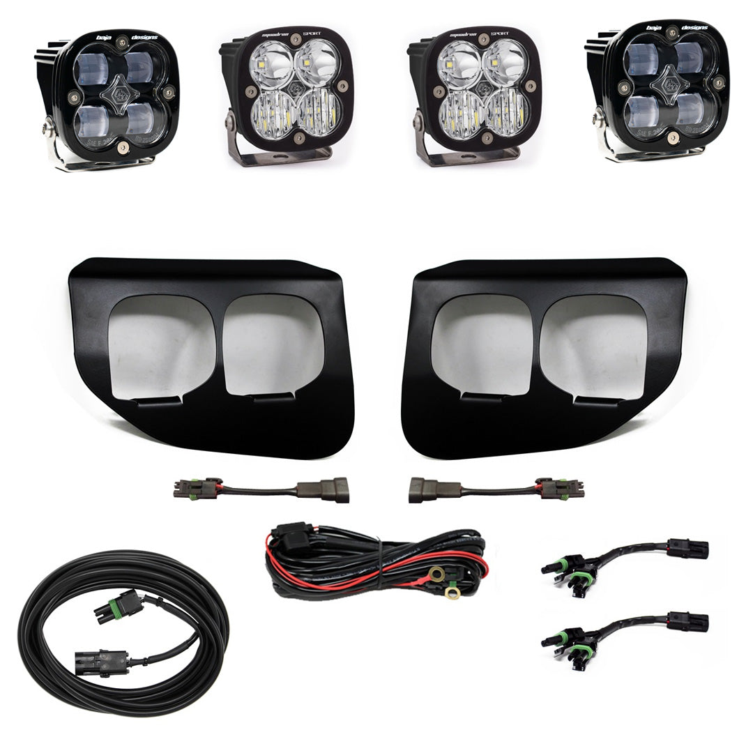 Ford Super Duty (20-22) Fog Lights Dual FPK SAE/Sport DC Baja Designs - 447738