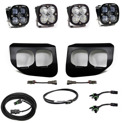 Ford Super Duty (20-22) Fog Lights Dual FPK SAE/Sport DC Baja Designs w/Upfitter Baja Designs - 447738UP