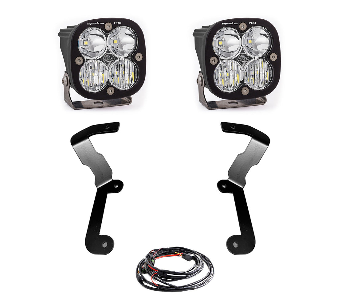 19-22 GMC Sierra 1500 Squadron Pro A Pillar Light Kit Baja Designs - 447743