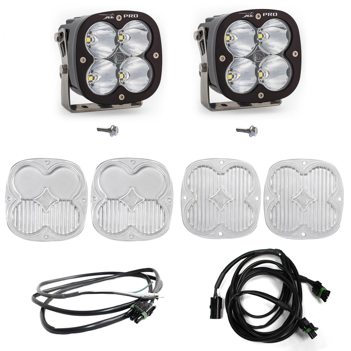Bronco A Piller Light Kit 21-Up Ford Bronco XL Pro Spot w/Upfitter Baja Designs - 447752UP