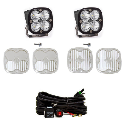 Bronco A Piller Light Kit 21-Up Ford Bronco Squadron Pro Spotr Baja Designs - 447754