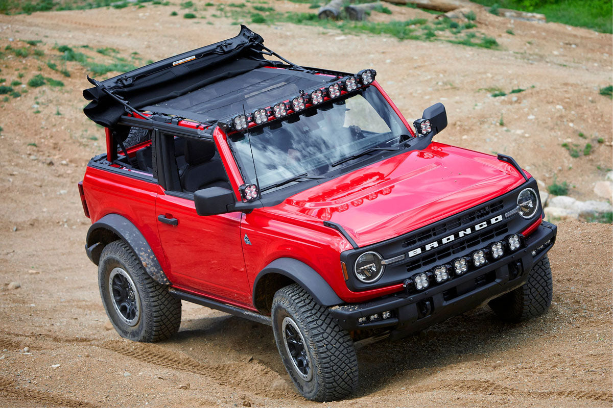 Bronco Roof Light Bar Kit 21-Up Ford Bronco 8 XL Linkable Baja Designs - 447756