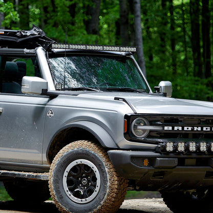 Bronco Roof Light Bar Kit 21-Up Ford Bronco 50 Onx6+ w/Upfitter Baja Designs - 447757UP