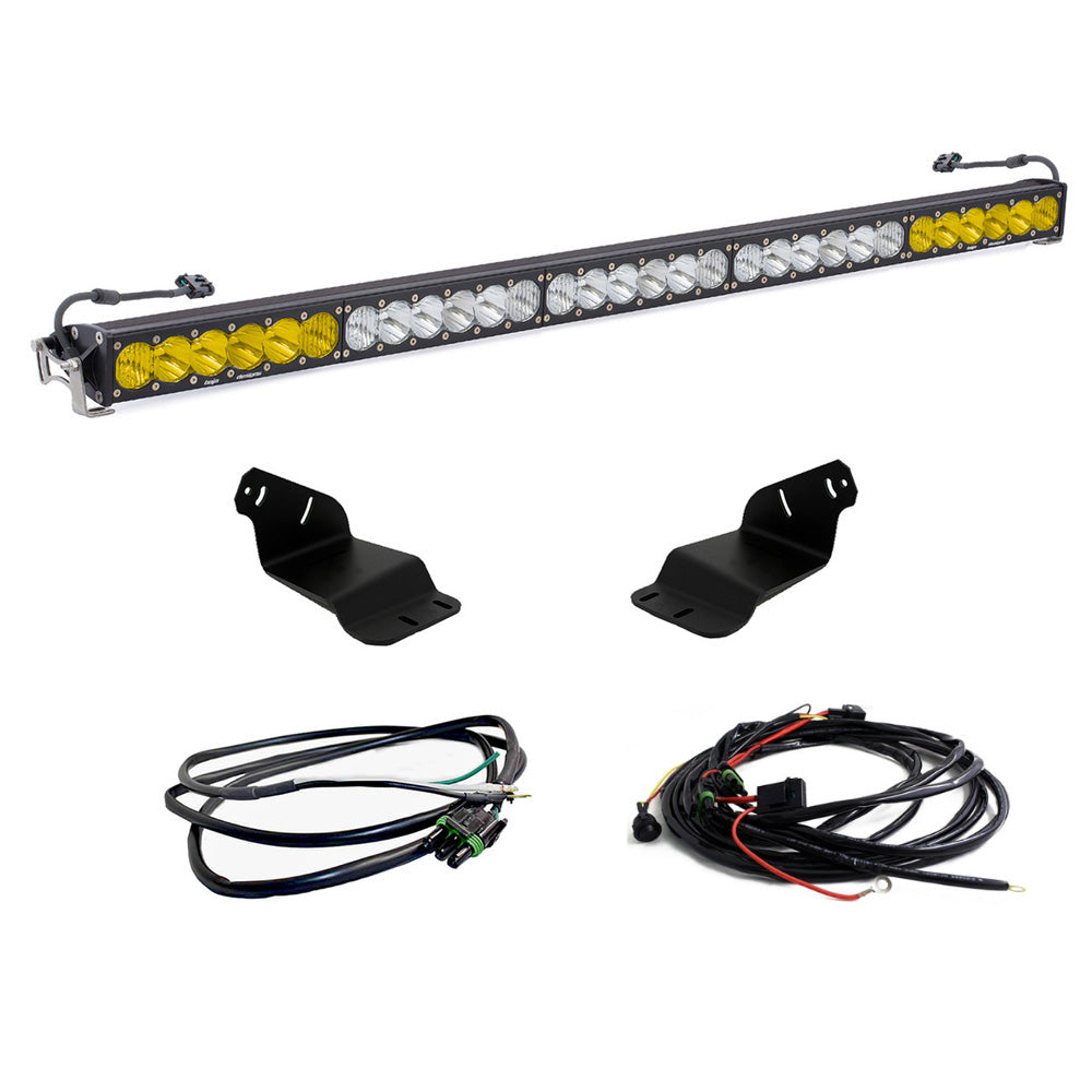 Bronco Roof Light Bar Kit 21-Up Ford Bronco 50 inch Onx6+ Dual Control w/Upfitter Baja Designs - 447759UP