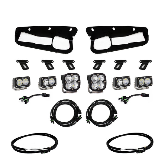 Bronco Fog Pocket Kit 21-Up Ford Bronco Sportsmen w/Upfitter Baja Designs - 447760UP