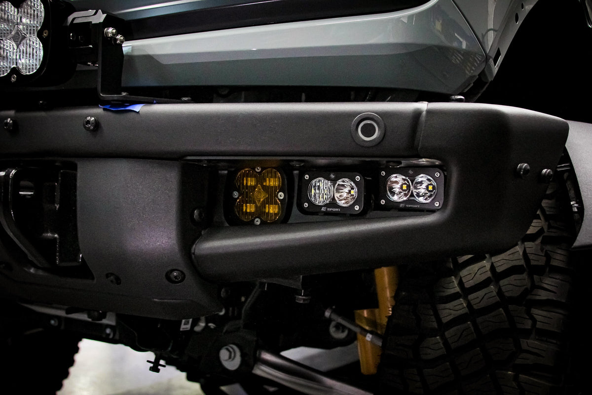 Bronco Fog Pocket Kit 21-Up Ford Bronco Sportsmen Baja Designs - 447760
