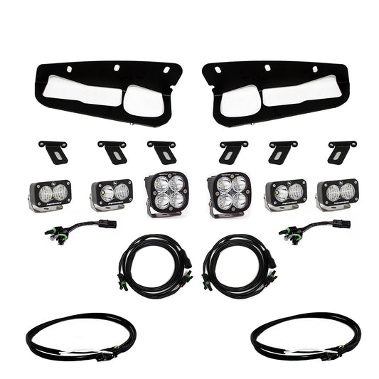 Bronco Fog Pocket Kit 21-Up Ford Bronco Pro w/Upfitter Baja Designs - 447763UP