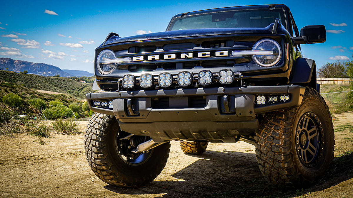 Bronco Fog Pocket Kit 21-Up Ford Bronco Pro w/Upfitter Baja Designs - 447763UP