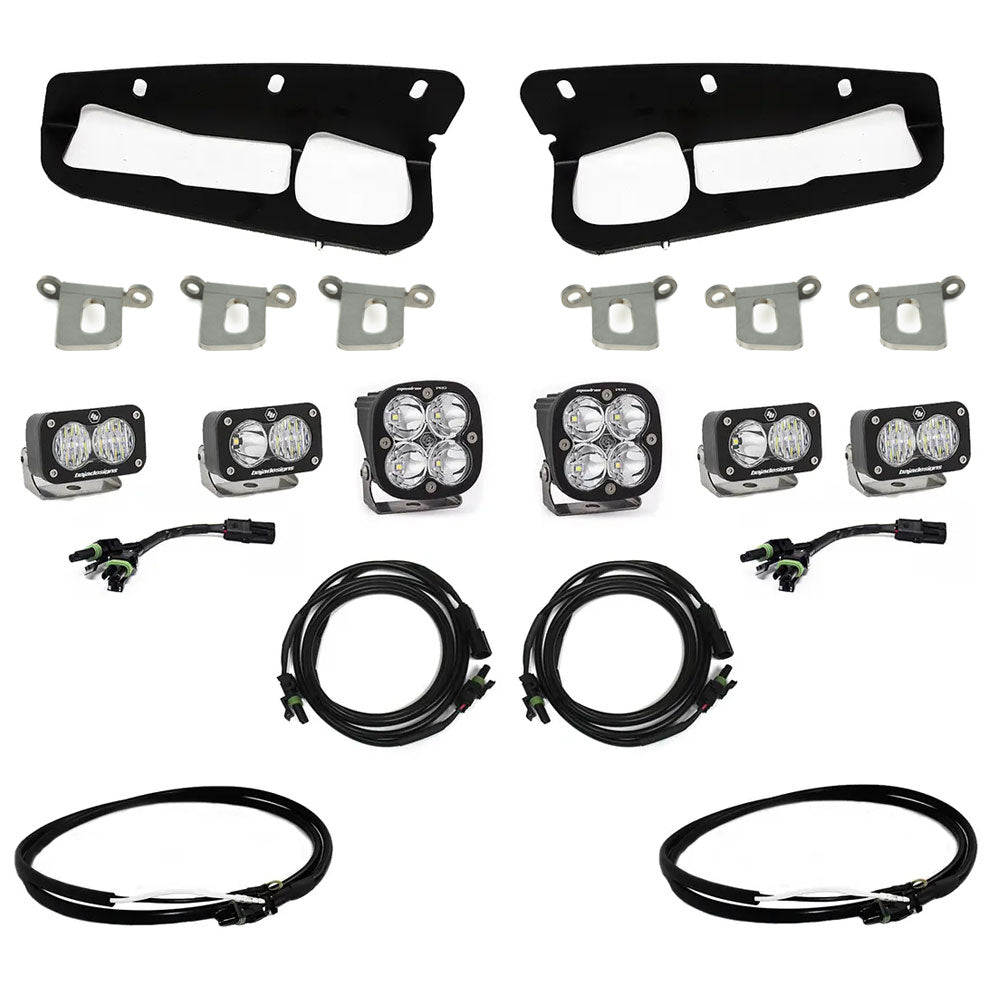 Bronco Fog Pocket Kit 21-Up Ford Bronco Pro w/Upfitter Baja Designs - 447763UP