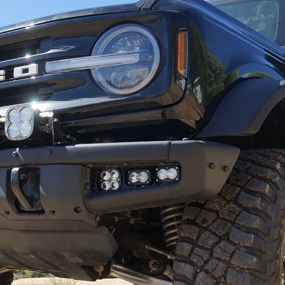 Bronco Fog Pocket Kit 21-Up Ford Bronco Pro w/Upfitter Baja Designs - 447763UP