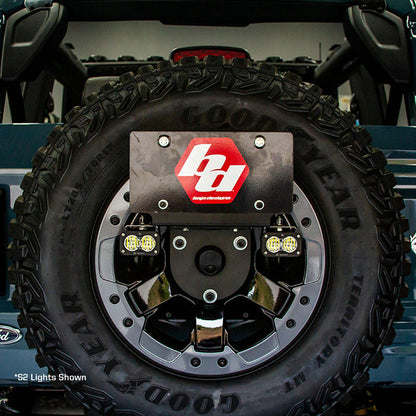 Ford Bronco Dual S1 W/C Reverse Kit w/Lic Plate Baja Designs - 447765
