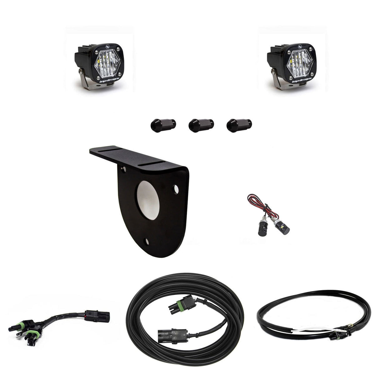 Bronco Dual S1 W/C Reverse Kit w/Upfitter 21-Up Ford Bronco Baja Designs - 447766UP