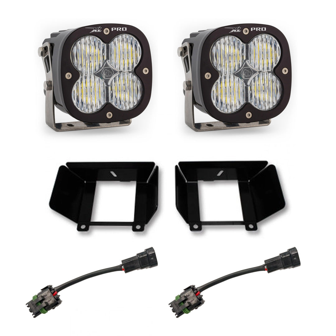 Ford XL Pro Fog Pocket Kit Ford 2015-2017 F-150 Baja Designs - 447784