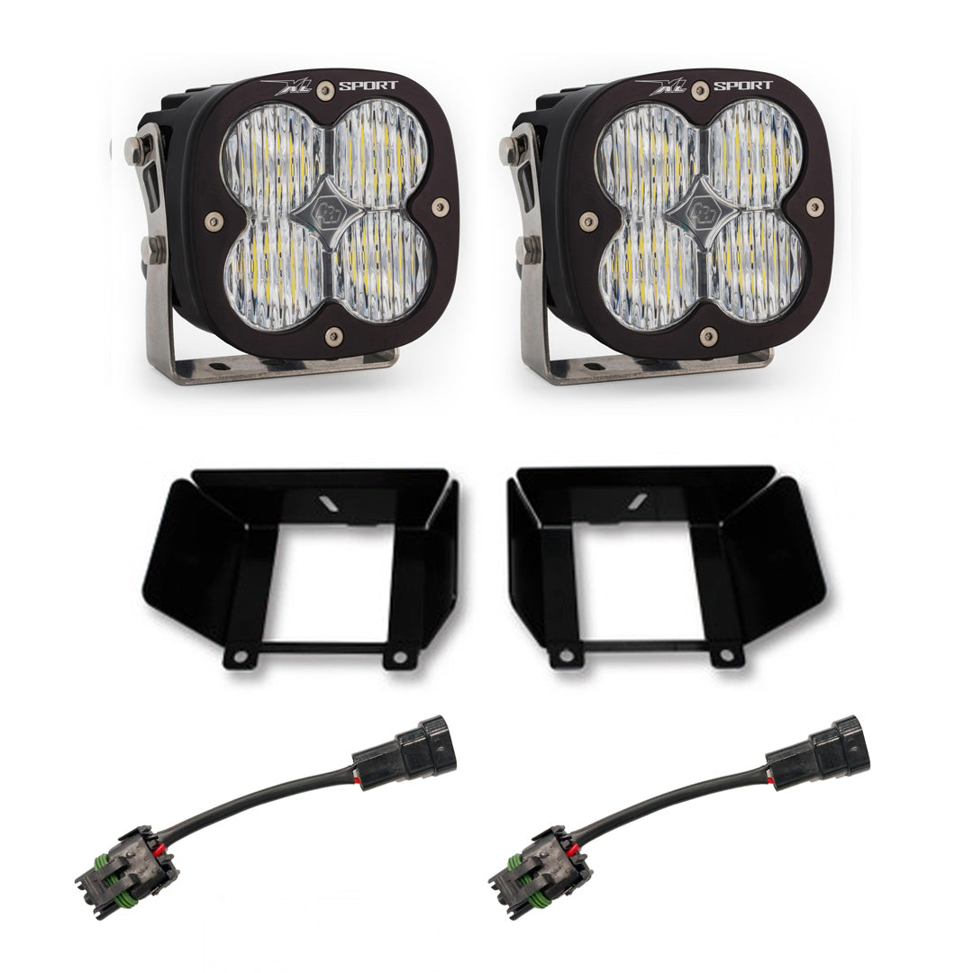 Ford XL Sport Fog Pocket Kit Ford 2015-2017 F-150 Baja Designs - 447785