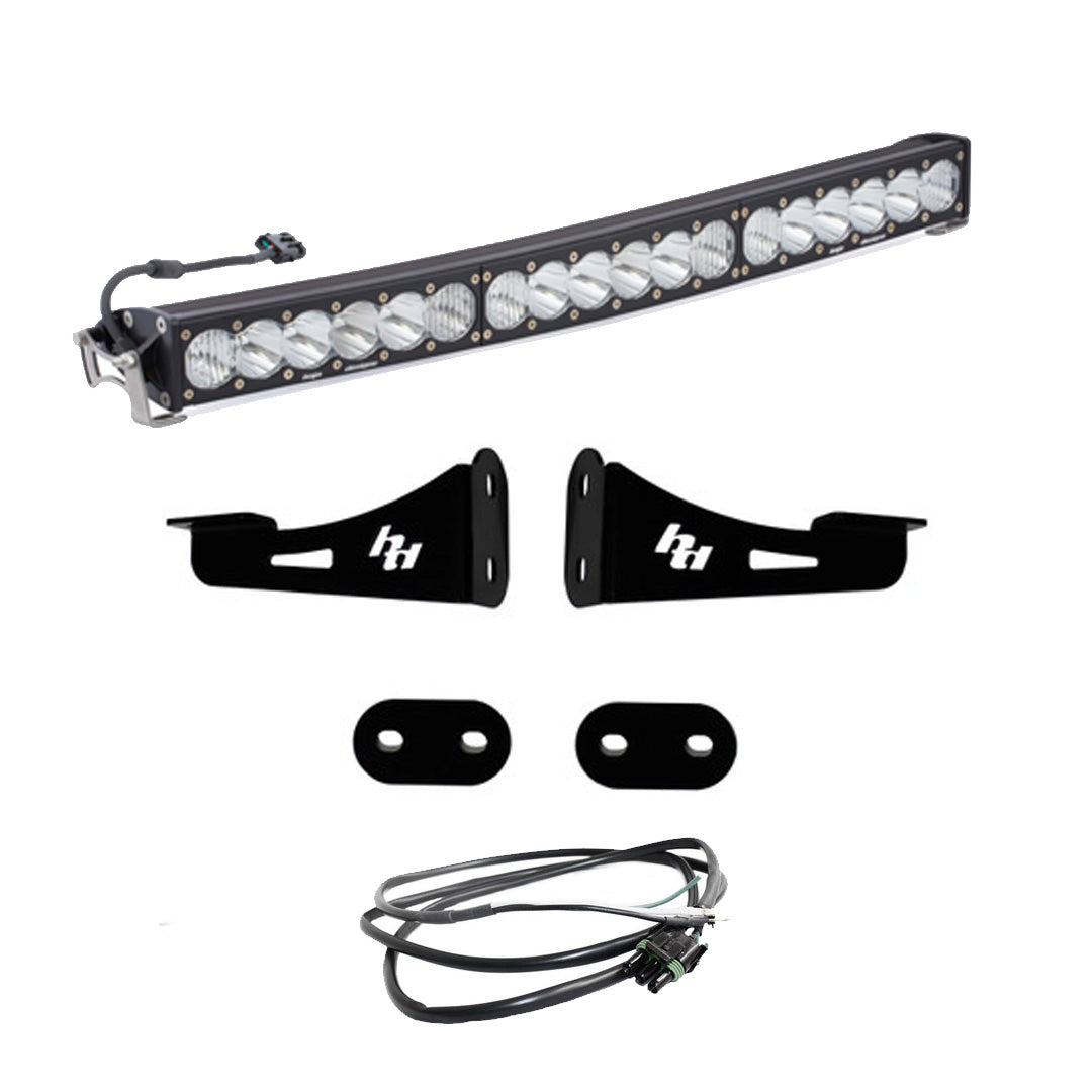 Ford OnX6+ 30 Inch Arc, Front Bumper Kit Ford 2017-2019 F-250/350 (30 Inch) Baja Designs - 447788