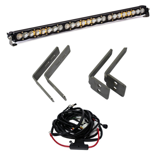 Ford Super Duty (11-16) S8 30 inch Grille Mount Kit Baja Designs - 447792