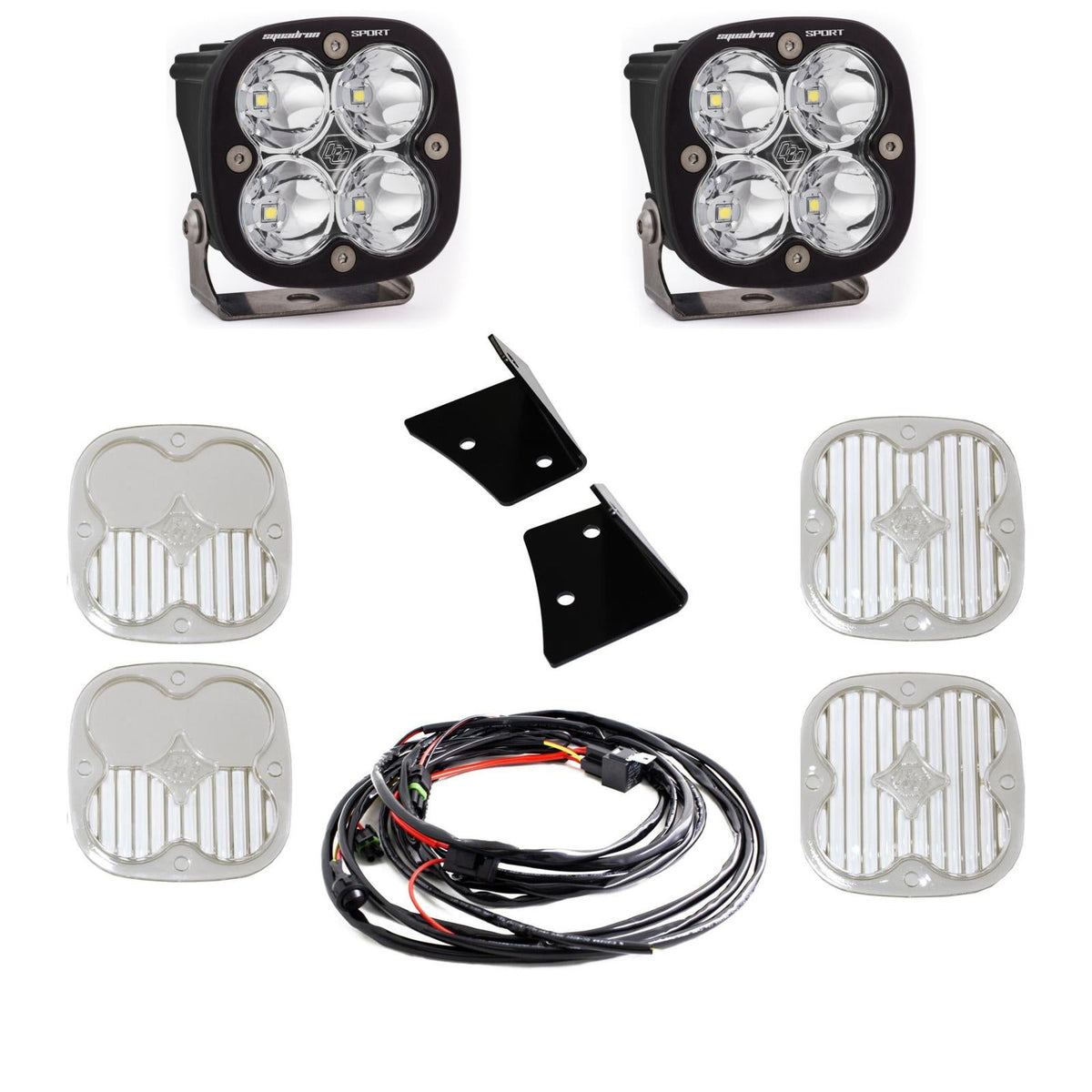 Jeep, JK Squadron Sport Spot A-Pillar Kit Baja Designs - 447796
