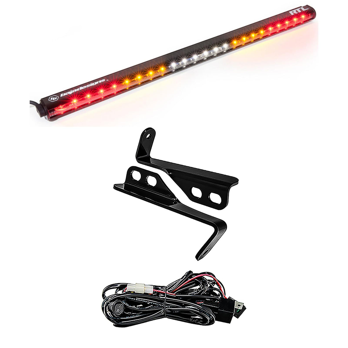 Polaris RZR 15-18 4 Seat 30 Inch RTL-S Rear Light Bar with Bracket Kit Baja Designs - 447816