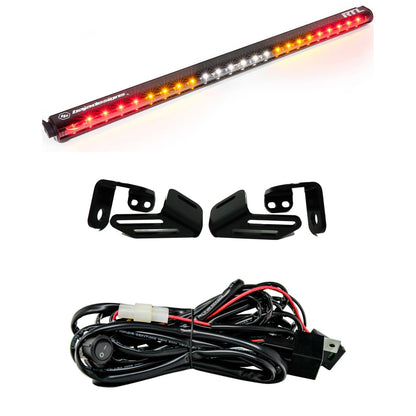 RTL 30 inch Rear Tail Light Kit 18 Wildcat XX No Turn Signal Clear Baja Designs - 447832