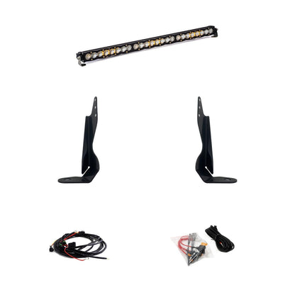 GMC 2500/3500 (20-On) S8 Behind Grill Kit Baja Designs - 447850