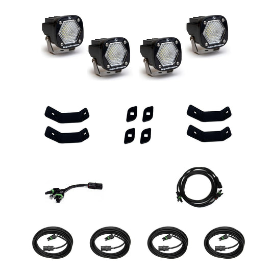 2019-On Mercedes Sprinter Van S1 Roof Rack Rail Kit Baja Designs - 447862