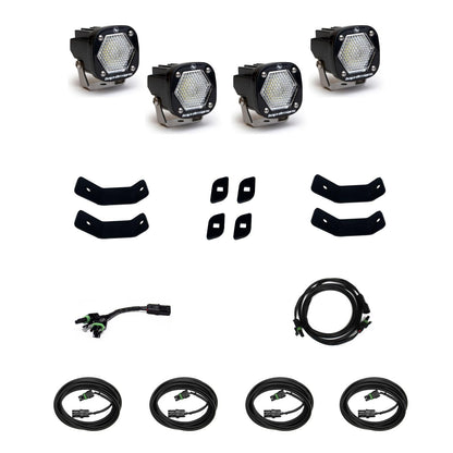 2019-On Mercedes Sprinter Van S1 Roof Rack Rail Kit Baja Designs - 447862