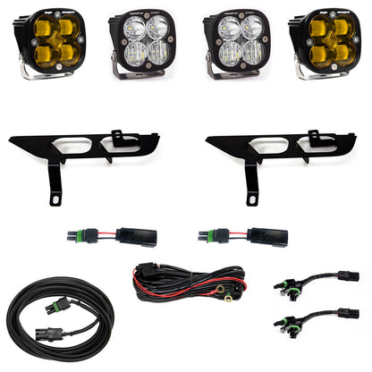 Ford, F150, (21-On), FPK, SAE Baja Amber/Sport DC w/ DRL Baja Designs - 447869