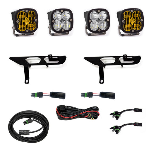 Ford, F150, (21-On), FPK, SAE Clear/Pro DC Up w/ DRL Baja Designs - 447870UP