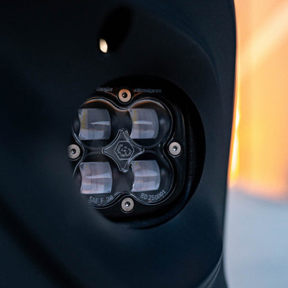 Squadron SAE Fog Pocket Kit 19-24 Sprinter 1500/2500/3500 (SAE Fog; Baja Amber) - 447873