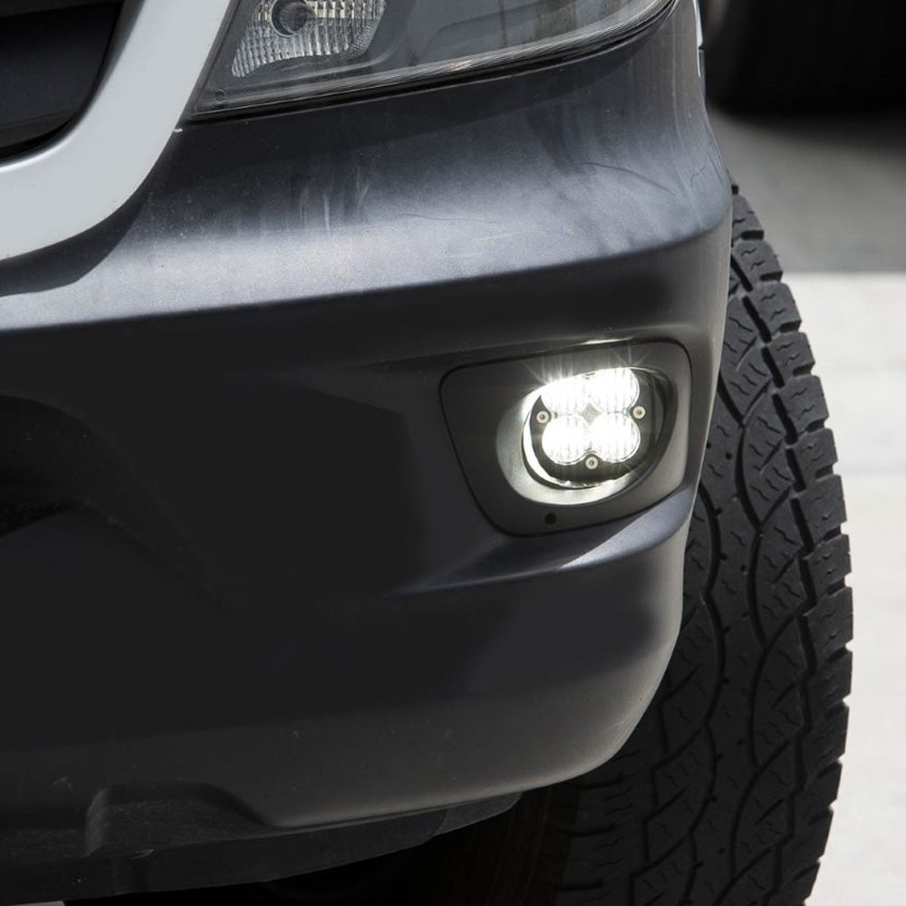 Squadron Pro Fog Pocket Kit 19-24 Sprinter 1500/2500/3500 (Wide Cornering; Baja Amber) - 447874