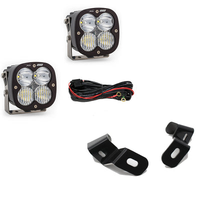 Dodge Ram LED Light Pods For Ram 2500/3500 19-On A-Pillar Kits XL 80 Driving Combo Baja Designs - 448041